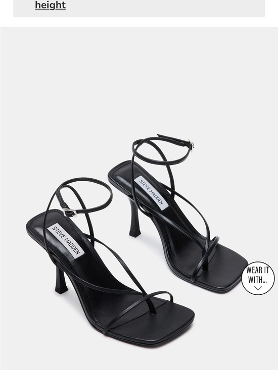 Steve Madden Shoes - Steve Madden Black Annie Heels
